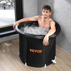 VEVOR Ice Bath Tub, Cold Water Therapy Plunge Tub for Athletes, Portable Outdoor Ice Barrel Plunge Pool for Recovery