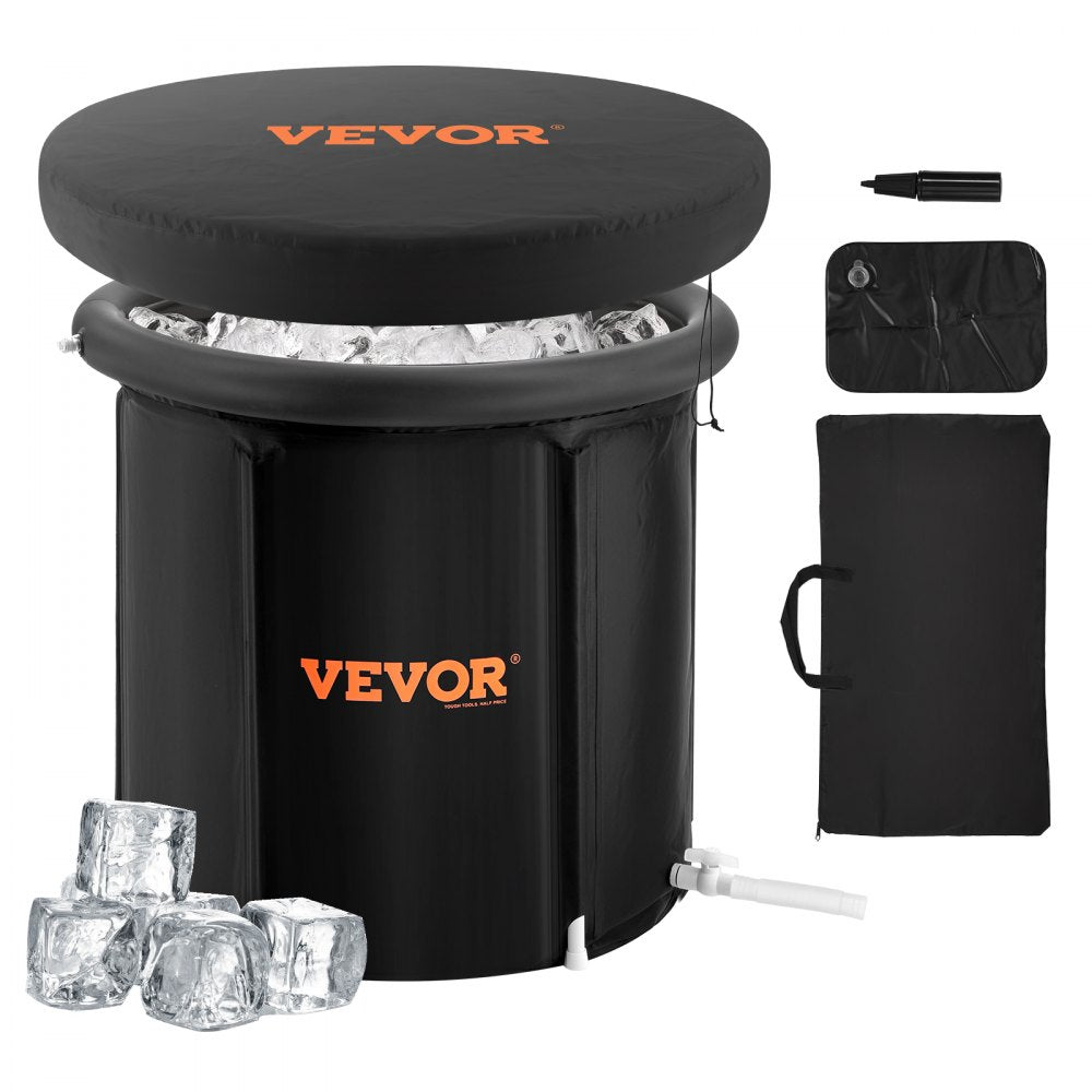 VEVOR Ice Bath Tub, Cold Water Therapy Plunge Tub for Athletes, Portable Outdoor Ice Barrel Plunge Pool for Recovery