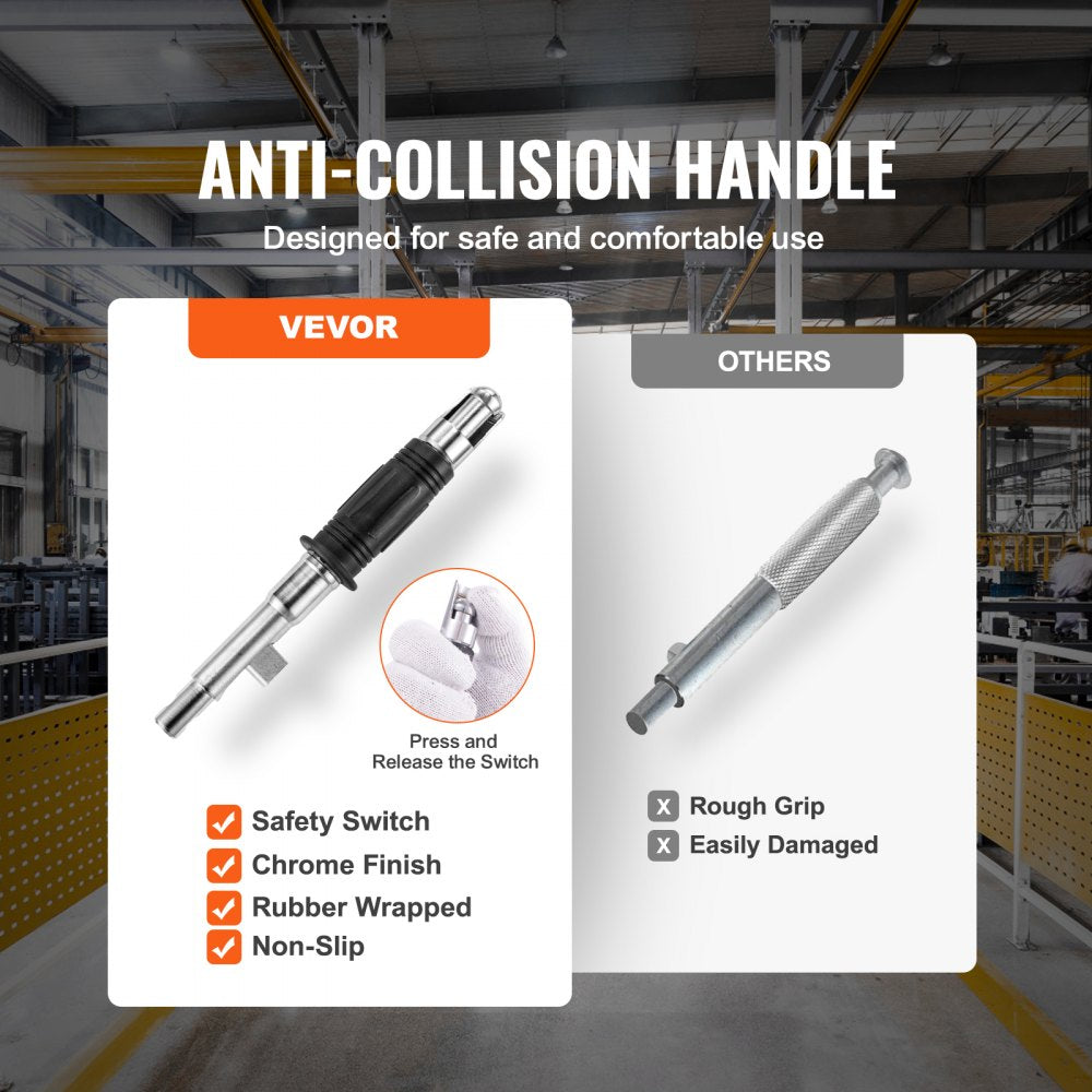 VEVOR Magnetic Lifter, 1320 lbs/600kg Pulling Capacity, 2.5 Safety Factor, Steel and Neodymium, Lifting Magnet with