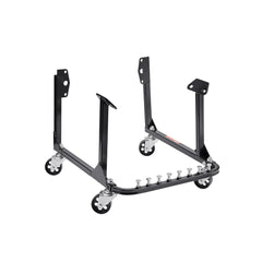 VEVOR Engine Stand, 750 LBS Load Capacity Engine Motor Stand, Heavy-Duty Steel Motor Holder with 4 Swivel Casters and 4