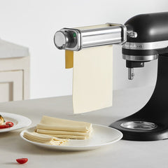 VEVOR Pasta Attachment for KitchenAid Stand Mixer, Stainless Steel Pasta Sheet Roller Attachment, Pasta Maker Machine