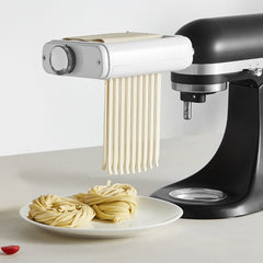 VEVOR Pasta Attachment for KitchenAid Stand Mixer, 3-IN-1 Stainless Steel Pasta Roller Cutter Set Including Pasta Sheet