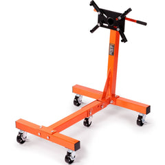 VEVOR Engine Stand, 1500 lbs (3/4 Ton) Rotating Engine Motor Stand with 360 Degree Adjustable Head, Cast Iron Folding