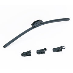 VEVOR 24" Rubber Wiper Blades, 61 cm Universal Replacement Wind Shield Wiper, Low Noise & Better Fit, with 4 Different