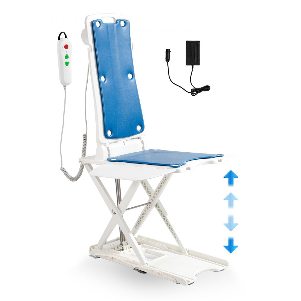 VEVOR Electric Chair Lift, Devices to Lift Elderly off Floor for Elderly, 3.03-19.96 inch Height Adjustable, Support Up