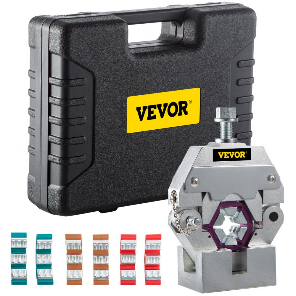 VEVOR Manually Operated AC Hose Crimper Hydra-Krimp 71550 Manual AC Hose Crimper Kit Air Conditioning Repair Handheld