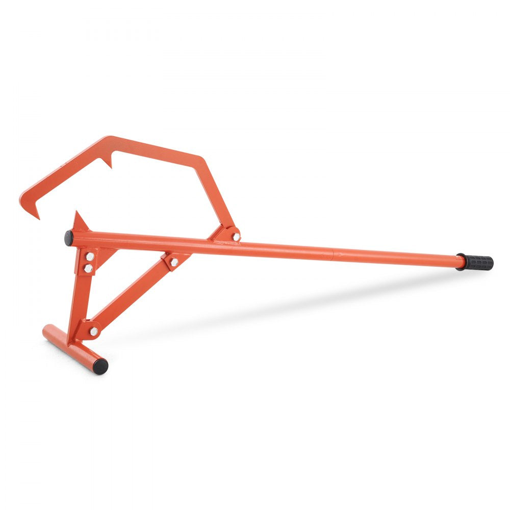 VEVOR Timberjack, 46.5 in, Heavy Duty Steel Log Roller, Log Lifter with Adjustable Cant Hook, Logging Tools Log Jack