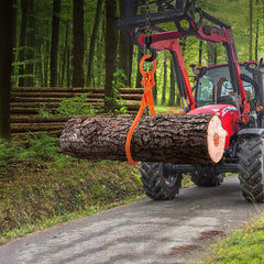 VEVOR Log Skidding Tongs, 18 inch 2 Claw Log Lifting Tongs, Heavy Duty Steel Lumber Skidding Tongs, 772 lbs/350 kg