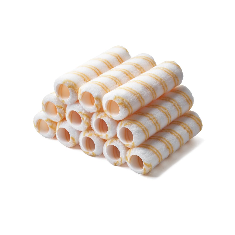 VEVOR Paint Roller Covers, 12 Pack 9 Inch Shedless Roller Covers, 3/8 Inch Nap High Dense Roller Covers for Roller