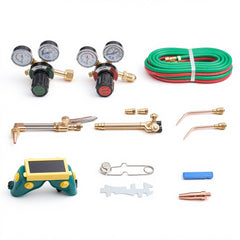 VEVOR Oxygen Acetylene Torch Kit with Check Valves, Gas Welding Cutting Torch Kit, Professional Oxy Acetylene Brazing