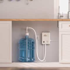 VEVOR Water Pump System for 5 Gallon Bottles, Automatic Electric Dispenser, Single Inlet, Suitable for Coffee/Tea