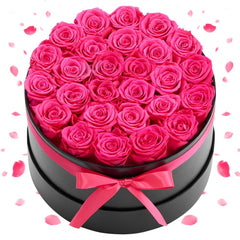 VEVOR Forever Flowers, 27 Preserved Roses in a Box, Eternal Flowers Immortal Bouquet Birthday Present for Delivery