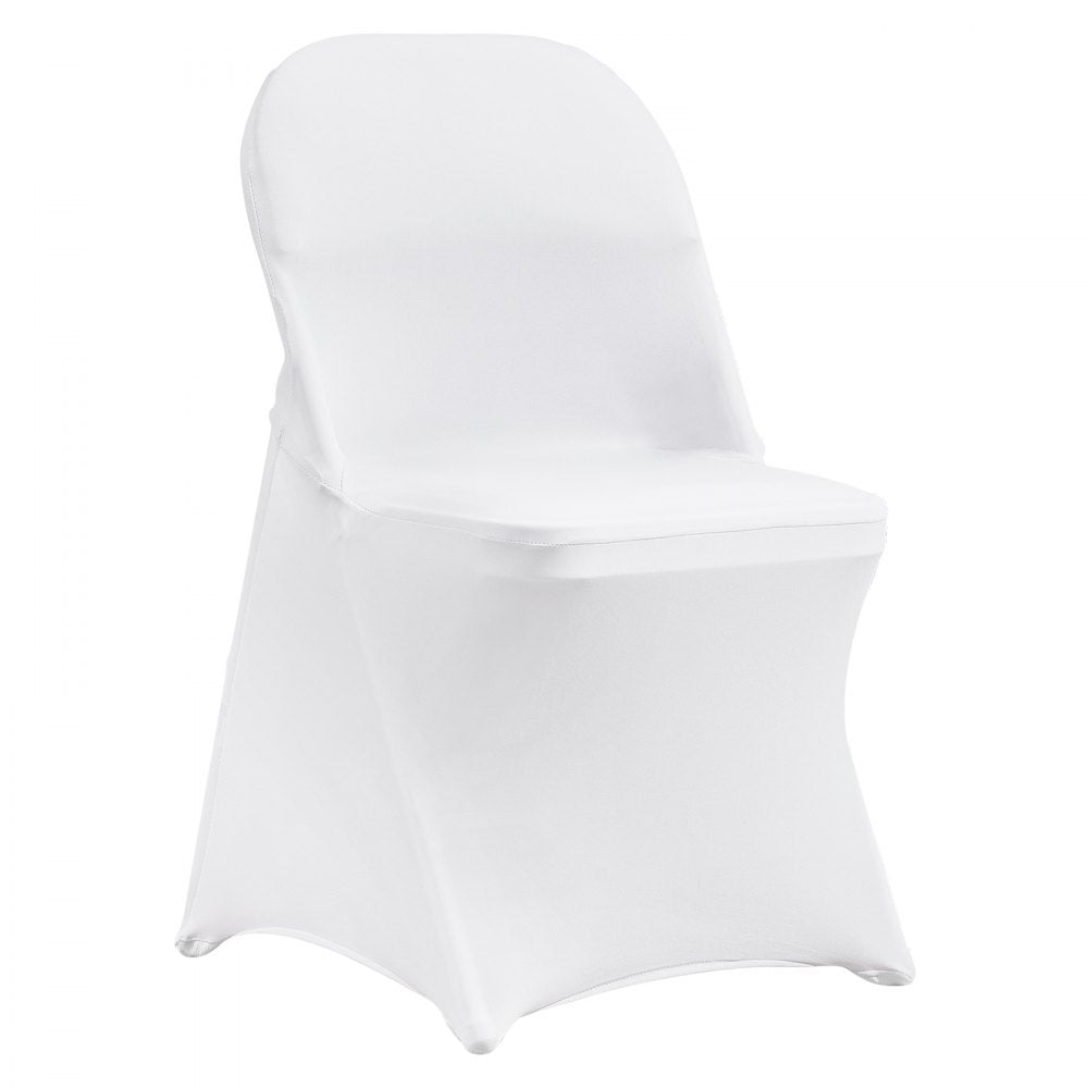 VEVOR Stretch Spandex Folding Chair Covers, Universal Fitted Chair Cover, Removable Washable Protective Slipcovers, for