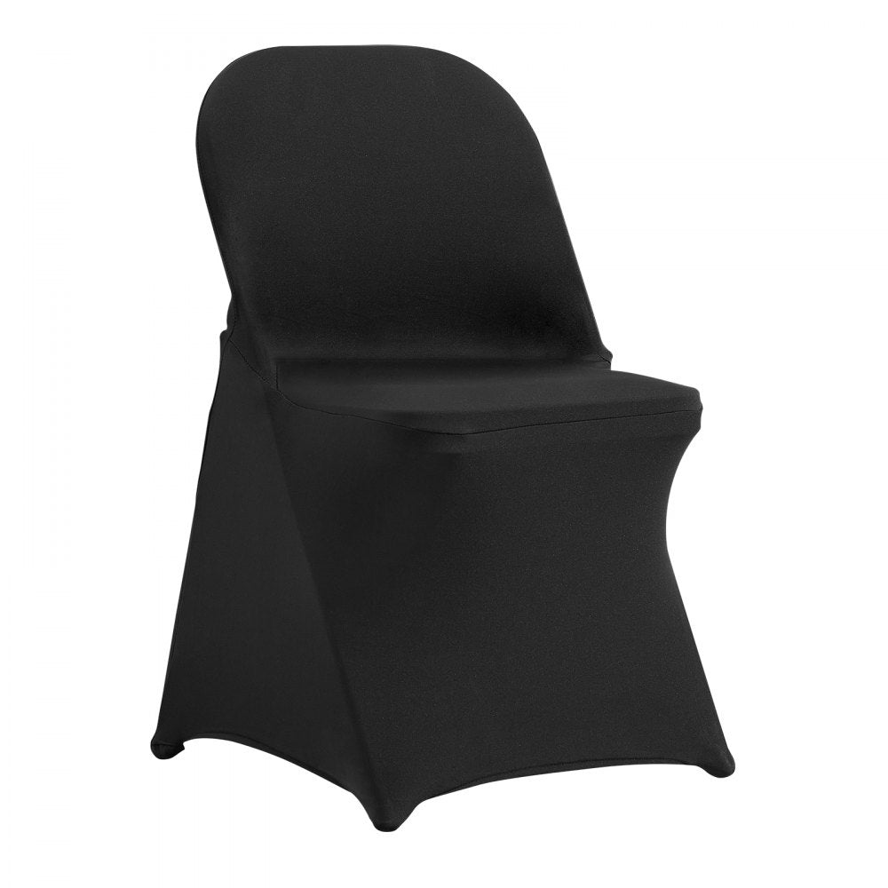 VEVOR Stretch Spandex Folding Chair Covers, Universal Fitted Chair Cover, Removable Washable Protective Slipcovers, for