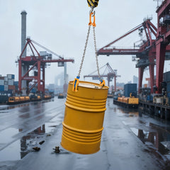 VEVOR Chain Drum Lifter, G80 Drum Lifting Chain Sling with Thickened Security Hook, 2000LBS Capacity, 1.6ft Long Sturdy