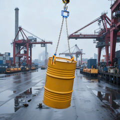 VEVOR Chain Drum Lifter, G80 Drum Lifting Chain Sling with Security Hook, 2200LBS Capacity, Drums Handling Equipment
