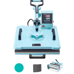 VEVOR Heat Press Machine, 12 x 15 inch, 5 in 1 Heat Transfer Machine with 30 oz Tumbler Press, 360° Swing Away T-Shirt