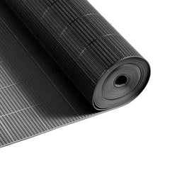 VEVOR Drainage Mat, 3 x 50 ft, PVC Non Slip Commercial Floor Mat, Wet Area Water Drain Splash Matting Hollow Doormat