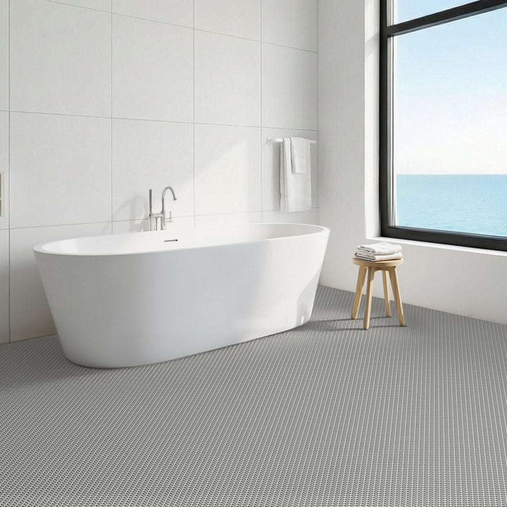 VEVOR Drainage Mat, 3 x 16.4 ft, PVC Non Slip Commercial Floor Mat, Wet Area Water Drain Splash Matting Hollow Doormat