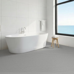 VEVOR Drainage Mat, 3 x 16.4 ft, PVC Non Slip Commercial Floor Mat, Wet Area Water Drain Splash Matting Hollow Doormat