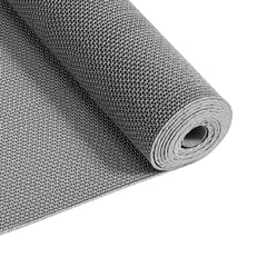 VEVOR Drainage Mat, 3 x 16.4 ft, PVC Non Slip Commercial Floor Mat, Wet Area Water Drain Splash Matting Hollow Doormat