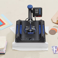 VEVOR Heat Press Machine 8 in 1 Combo, Heat Press 15x15 in, Swing Away T Shirt Printing Machine Digital Control