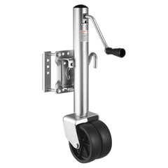 VEVOR Trailer Jack with Wheel, 1500 lbs Load Capacity, Heavy Duty Swivel Boat Trailer Jack with PP Single Wheel &