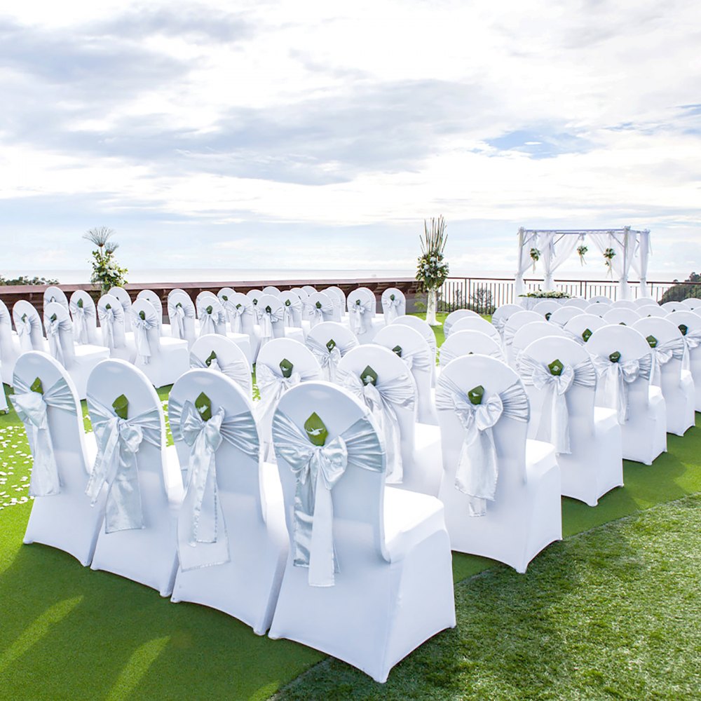 VEVOR Stretch Spandex Folding Chair Covers, Universal Fitted Chair Cover, Removable Washable Protective Slipcovers, for