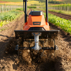 VEVOR Corded Electric Tiller, 14 Inch Tilling Width Garden Rototiller, 10-Amp Motor Heavy-Duty Tilling Machine