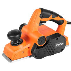 VEVOR Electric Hand Planer, 3-1/4-Inch Cut Width, 7-Amp 14500 RPM Corded Power Handheld Planer for Wood, with
