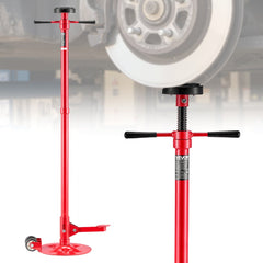 VEVOR Underhoist Support Stand, 3/4 Ton (1653 lbs) Capacity Under Hoist Jack Stand with Two Wheels, Lifting from 51.97"