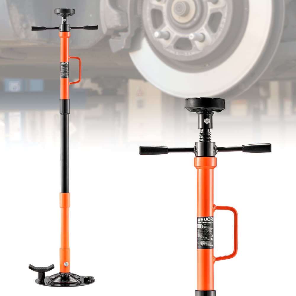 VEVOR Underhoist Support Stand, 1 Ton (2204 lbs) Capacity Under Hoist Jack Stand with Handle, Adjustable Height