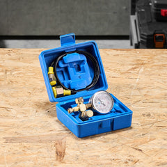 VEVOR Hydraulic Nitrogen Accumulator Charging Kit, 0-1420 PSI Nitrogen Fill Kit, Pressure Test System with 1 Pressure