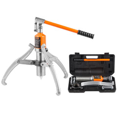 VEVOR Hydraulic Gear Puller, 15 Ton Max Capacity Wheel Bearing Pulling Separator, 2 or 3 Jaws Puller, Vertically and