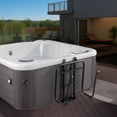 VEVOR Hydraulic Spa Cover Lift, Hot Tub Cover Lift, Adjustable Height 33.1 to 41.3 in and Width from 53.1 to 92.5 in