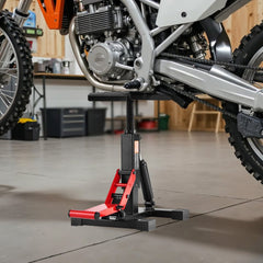 VEVOR Dirt Bike Lift Stand, Motorcycle Jack Lift Stand 1200lbs Capacity and Hydraulic Lift Operation, Hoist Table