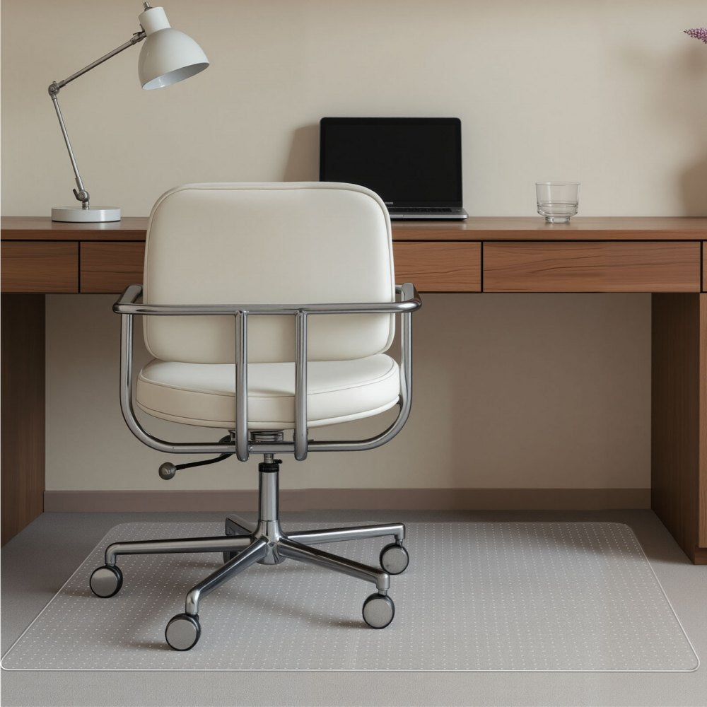 VEVOR Chair Mat, 36 x 48-inch Office Chair Mat for Carpeted Floors, Plastic Floor Protector Rug with Studded, Non-Slip