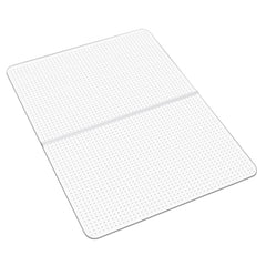 VEVOR Chair Mat, 36 x 48-inch Office Chair Mat for Carpeted Floors, Plastic Floor Protector Rug with Studded, Non-Slip