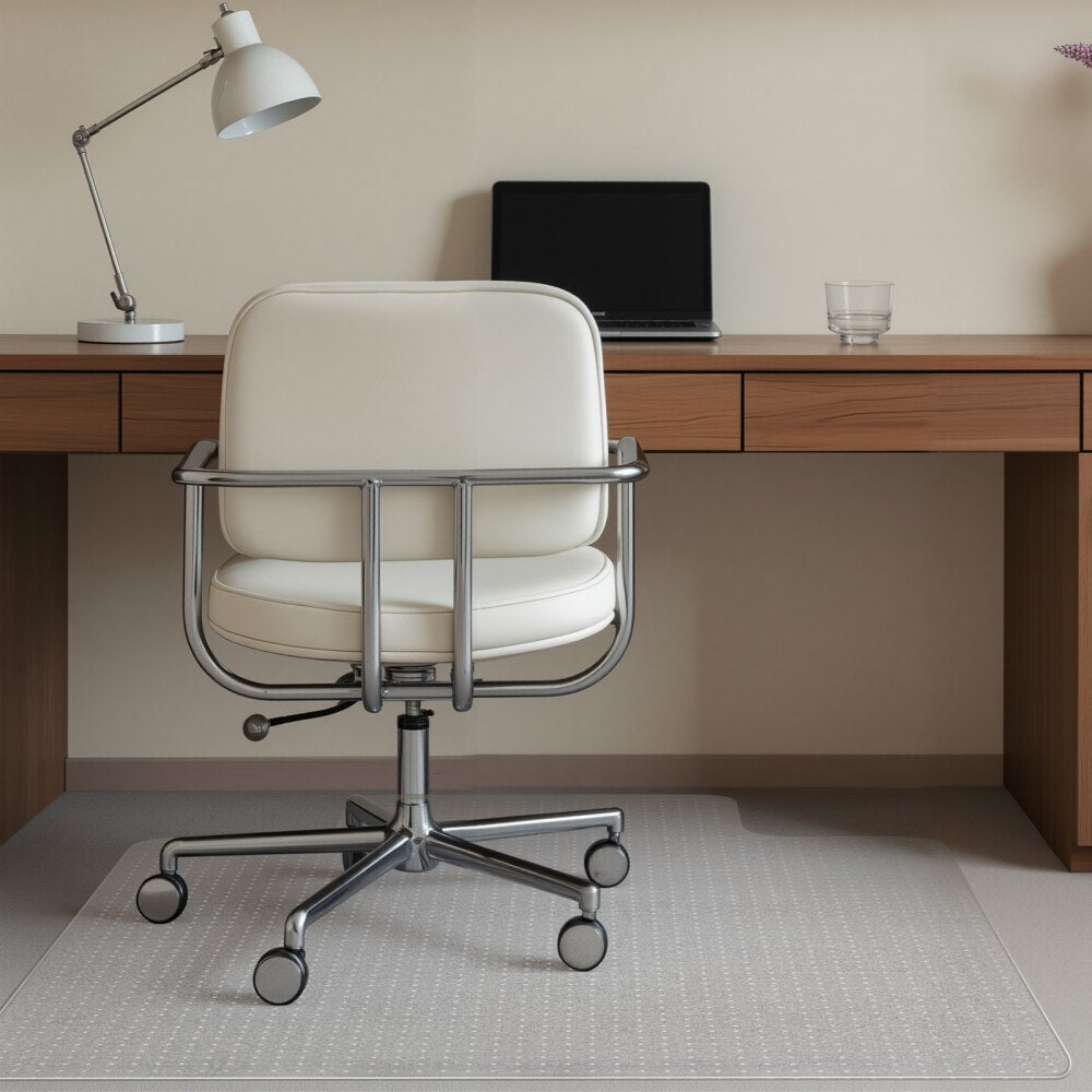 VEVOR Chair Mat with Lip, 36 x 48-inch Office Chair Mat for Low Pile Carpeted Floors, Clear Floor Protector Rug with