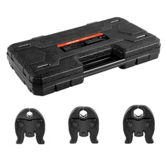 VEVOR VUS Press Jaws for 24KN Compact Series Press Tools, 3PCS Pressing Jaws 1/2", 3/4" & 1" - Compatible with ProPress