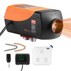 VEVOR Diesel Air Heater, 8 kW DC12-24V, Fast Heating Diesel Parking Heater with Remote Control and Color Digital