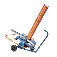 VEVOR Clay Target Thrower, 75-80 Clays Pigeon Thrower, 55+ Yards Automatic Skeet and Trap Launcher on Wheels - with