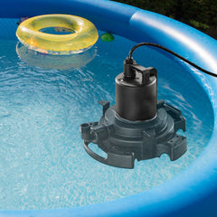VEVOR Automatic Pool Cover Pump, 1/2 HP 1600 GPH, 120V Submersible Swimming Pool Cover Pump with 25 ft Power Cord, 25