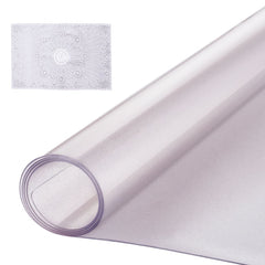 VEVOR Plastic Table Cover, 36 x 60 Inch 1.5 mm Thick Frosted Table Protector, Rectangle PVC Desk Mat, Waterproof & Easy