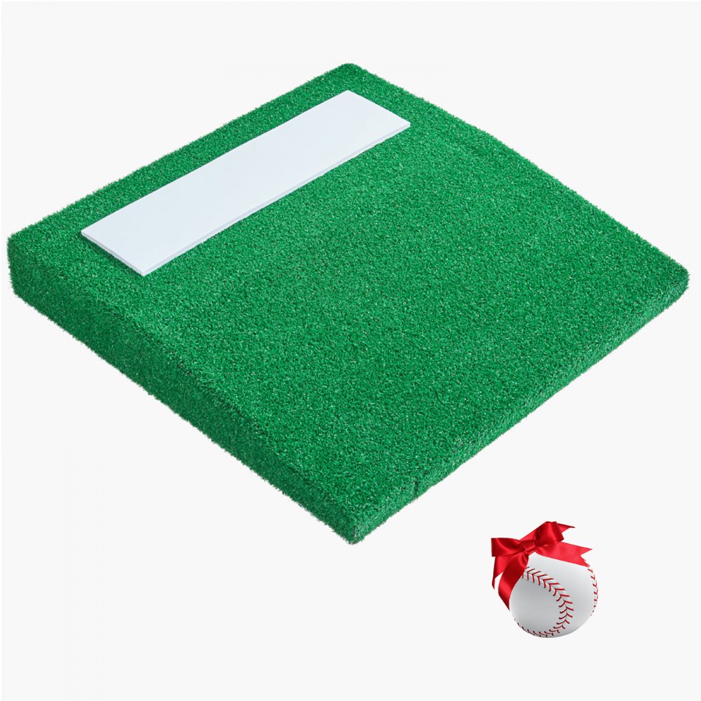 VEVOR Pitching Mound, Portable Baseball Pitcher's Mound, 31 in Indoor Outdoor Pitching Practice and Training Equipment