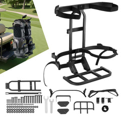 VEVOR Golf Cart Rear Seat Bag Holder, 27.8 x 16.1 x 30.9 inch, Compatible with Most Golf Carts with Rear Seat Grab Bar