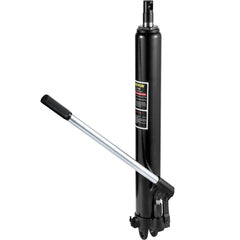 VEVOR Hydraulic Long Ram Jack, 3 Tons/6600 lbs Capacity, with Single Piston Pump and Clevis Base, Manual Cherry Picker