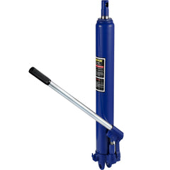 VEVOR Hydraulic Long Ram Jack, 8 Tons/17363 lbs Capacity, with Single Piston Pump and Clevis Base, Manual Cherry Picker