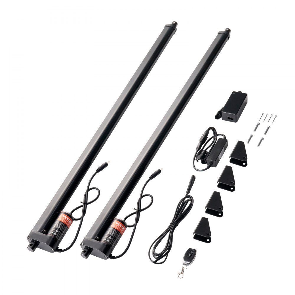 VEVOR 2PCS Linear Actuator Kit, 30 Inch High Speed 0.35"/s Linear Motion Actuator 12V, 220lbs/1000N Linear Actuator for