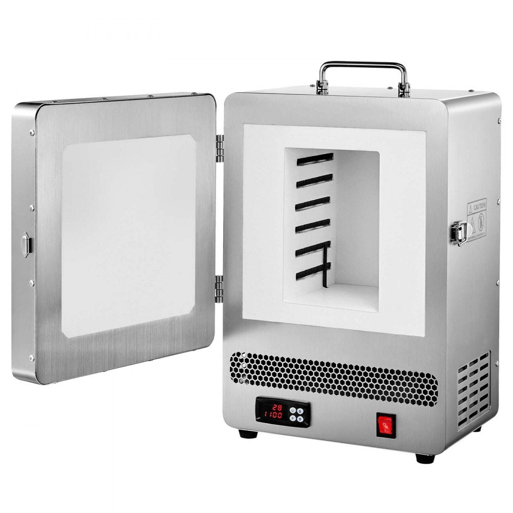 VEVOR Electric Melting Furnace, 1650W Electric Kiln, Digital Melting Furnace with Max Temperature 2192℉/1200℃ for